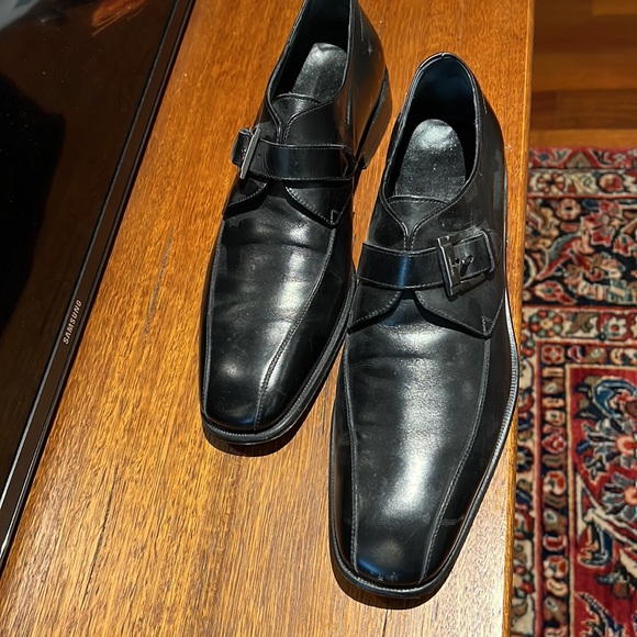 Men’s Ferragamo loafers size 8D preowned black - Picture 10 of 10